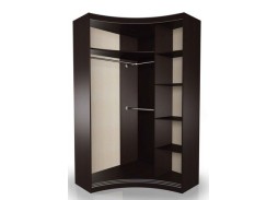 "Мебелайн 8" радиусный шкаф купе