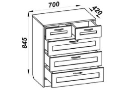 "Смоленск К-19" комод