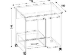 "Смоленск СК-01.1" стол компьютерный