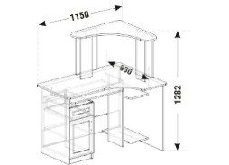 "Смоленск СК-10" стол компьютерный
