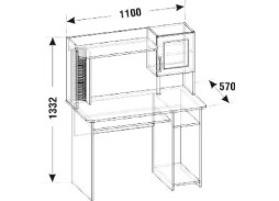 "Смоленск СК-12" стол компьютерный