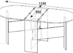 "Смоленск СТ-02" стол-книжка