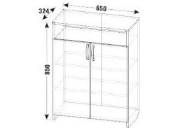 "Смоленск ТО-01" шкаф для обуви