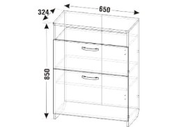 "Смоленск ТО-02" шкаф для обуви