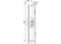 "Смоленск ШК-07" стеллаж закрытый