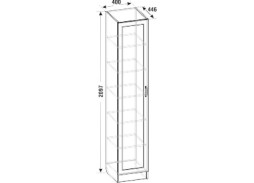 "Смоленск ШК-09" стеллаж закрытый
