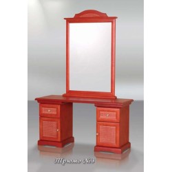 Трюмо №3 с ротангом