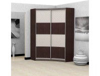 Радион (вариант дверей №1) радиусный шкаф купе