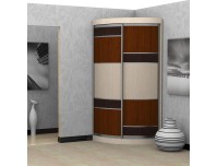 Радион 1  (вариант дверей №5) угловой шкаф купе
