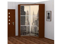 шкаф купе "Радион" радиусный 50 100 Р. в Вира Мебель шкаф купе "Радион" радиусный