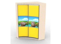 шкаф купе "Радион" радиусный