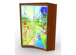 шкаф купе "Радион" радиусный