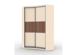  "Джульетта" радиусный шкаф купе (корпус дуб молочный)