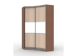  "Джульетта" радиусный шкаф купе (корпус дуб молочный)