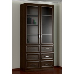 книжный 2-х створчатый стеллаж Библиограф №5
