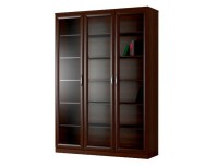 книжный 3-х створчатый стеллаж Библиограф №1