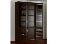 книжный 3-х створчатый стеллаж Библиограф №7