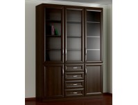 книжный 3-х створчатый стеллаж Библиограф №8