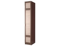 Шкаф-пенал распашной П-13ж (рейка) с антресолью