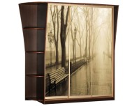 Легенда 3 шкаф купе с фотопечатью 3-х дверный