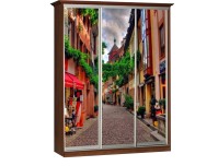 Легенда 6 шкаф купе с фотопечатью 3-х дверный