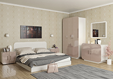 Глянцевые спальни